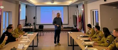 Mowa ciała zamiast słów - PSP w Białymstoku przeprowadziło nietypowe szkolenie