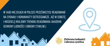 Syreny i plecak ewakuacyjny. W Białymstoku odbędzie się trening bezpieczeństwa