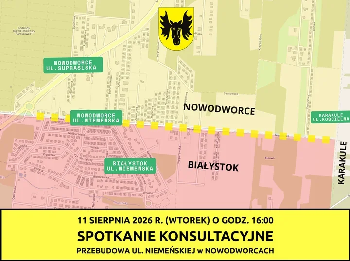Niemeńska w Nowodworcach czeka na uwagi mieszkańców