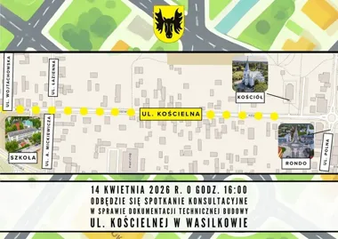 Kościelna ma wrócić na warsztat – Wasilków szykuje rozmowę o ulicy