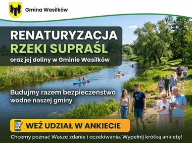 Supraśl w centrum planów Wasilkowa. Gmina pyta o przyszłość rzeki