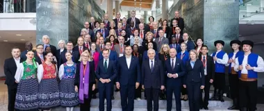 31 ambasadorów przyjechało do Podlaskiego. W planie biznes i granica