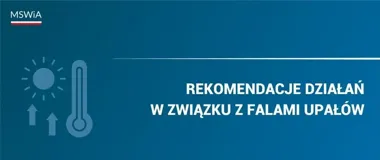 Upał nie odpuszcza. Urząd przypomina, co trzeba zrobić, zanim zrobi się groźnie
