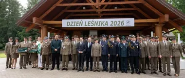 Kordelasy Leśnika Polskiego wręczono w Żedni. Doceniono służbę