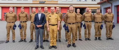 Podlascy strażacy wrócili z Hiszpanii. Ich moduł działa także za granicą
