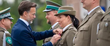 Na Rynku Kościuszki padły mocne słowa o bezpieczeństwie. Straż Graniczna świętowała 35 lat